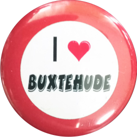 +++I love Buxtehude Button